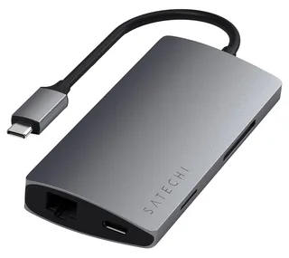 Product image of Satechi USB-C 8-in-1 Multiport Adapter V2