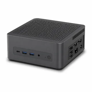 Synthetic editorial illustration for GMKtec NucBox G3 Mini PC 8GB 256GB; not an exact product photograph