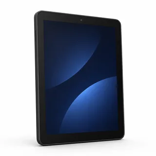 Synthetic editorial illustration for Amazon Fire HD 10 2023 32GB Black; not an exact product photograph