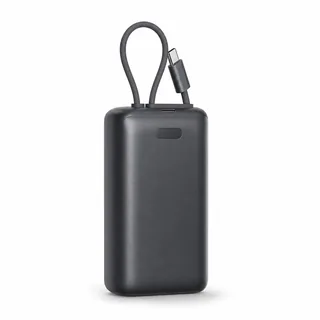 Synthetic editorial illustration for Anker Nano Power Bank 10000mAh 30W; not an exact product photograph
