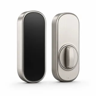 Synthetic editorial illustration for Yale Assure Lock 2 Touch with Wi-Fi; not an exact product photograph