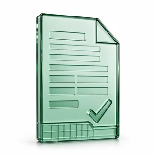 Synthetic editorial illustration for H&R Block Tax Software Deluxe 2025; not an exact product photograph