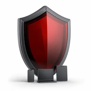 Synthetic editorial illustration for McAfee Total Protection 3-Device Subscription; not an exact product photograph