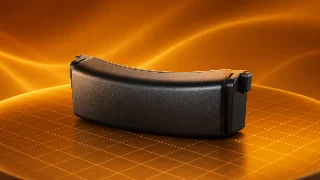 AI-generated editorial concept illustration representing BOBOVR B2 Battery Pack; not an exact product photograph